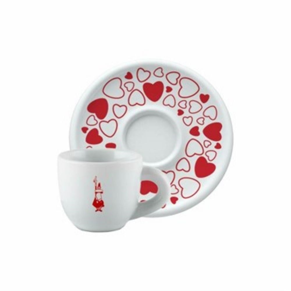 Bialetti Cappuccino Bardağı KalpliBialetti