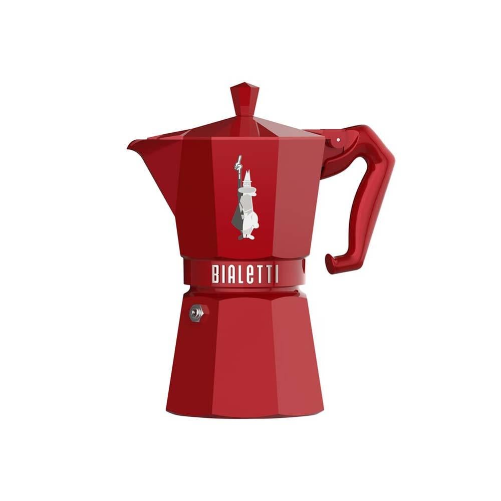 Bialetti Moka Pot Exclusive Red 6 CupsBIALETTI