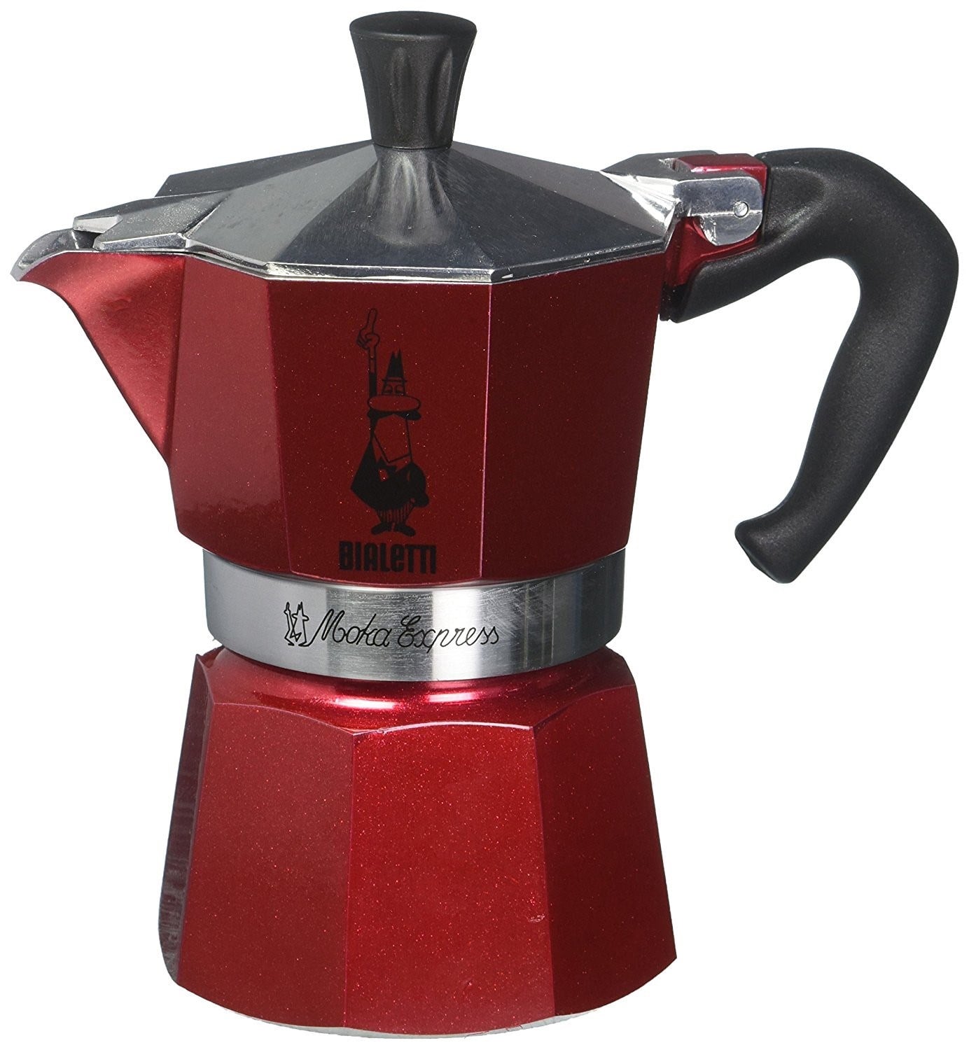 Bialetti Moka Pot Express 1 Cup KırmızıBialetti