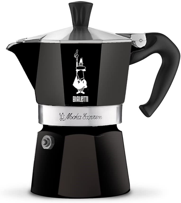 Bialetti Moka Pot Express 1 Cup SiyahBialetti