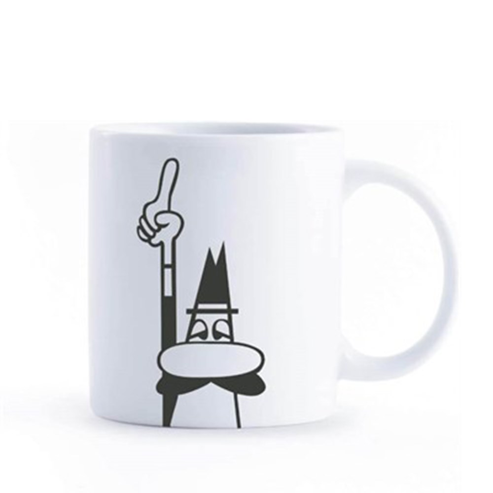 Bialetti Omino Porselen Kupa 320 ml BeyazBialetti