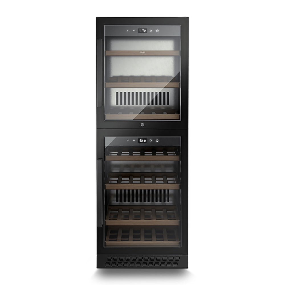 Caso Wine Chef Pro 126 - 2D Black Şarap DolabıCaso
