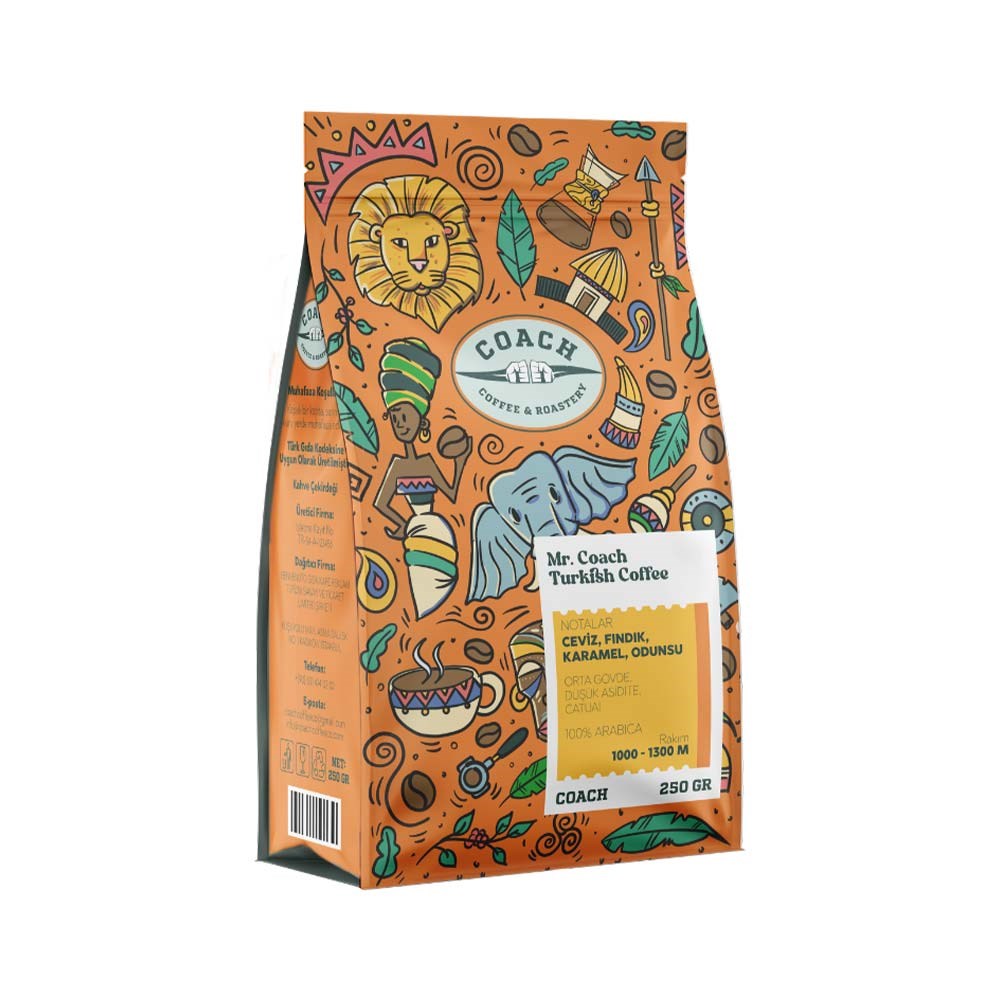 Coach Coffee Mr. Coach Premium Öğütülmüş Türk Kahvesi 250 GrCoach Coffee