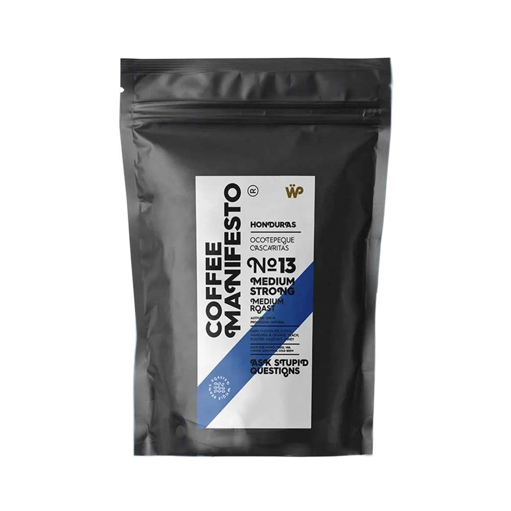 Coffee Manifesto No 13 Honduras Çekirdek Kahve 250 GrCOFFEE MANIFESTO