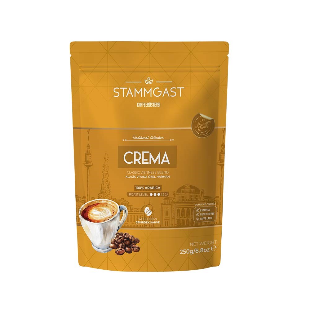 das Stammgast Crema Çekirdek Kahve 250 Grdas Stammgast