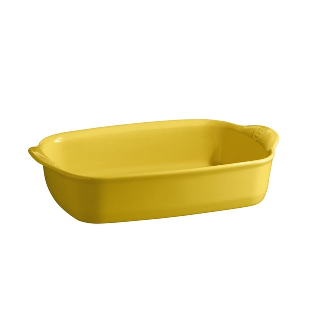 Emile Henry Fırın Kabı Dikdörtgen 19 x 30 cm Sarı/ProvenceEmile Henry