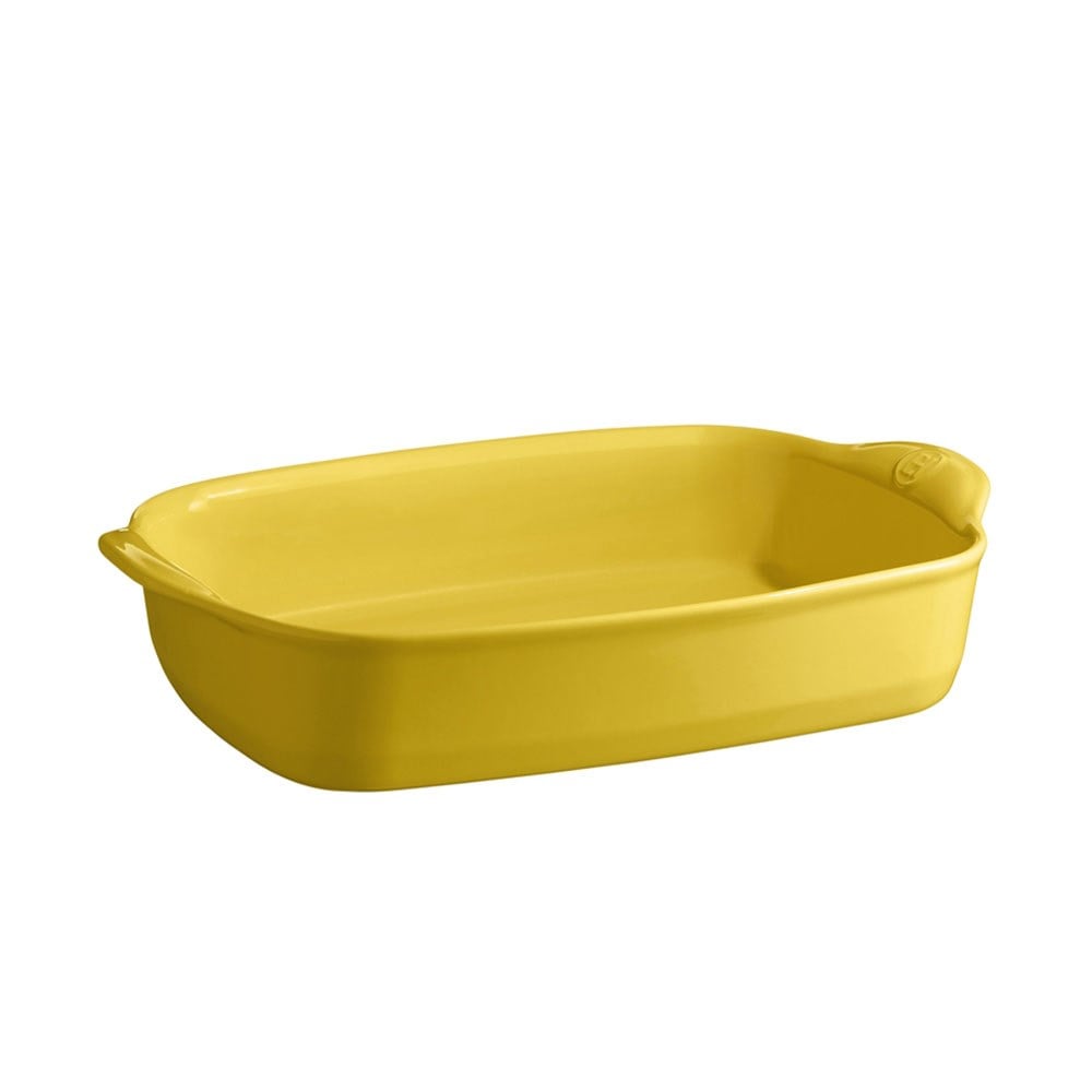 Emile Henry Fırın Kabı Dikdörtgen 23,5 x 36 cm Sarı/ProvenceEmile Henry