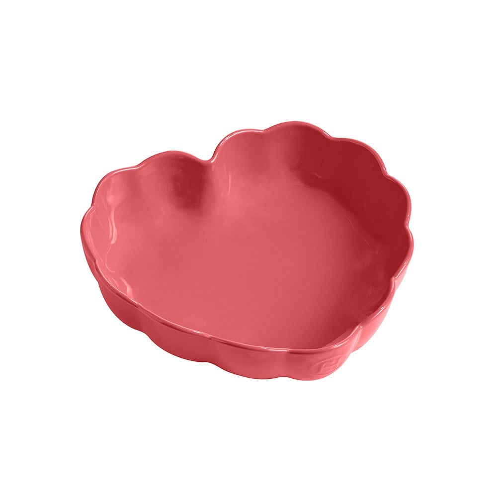 Emile Henry Madeleine Kalp Fırın Kabı 26,5 cm/2 L Pembe/Rose CandyEmile Henry