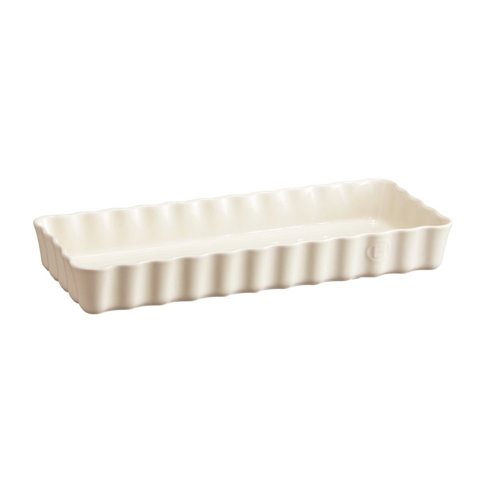 Emile Henry Tart Kabı Yuvarlak 15 x 36 cm Ekru/ClayEmile Henry