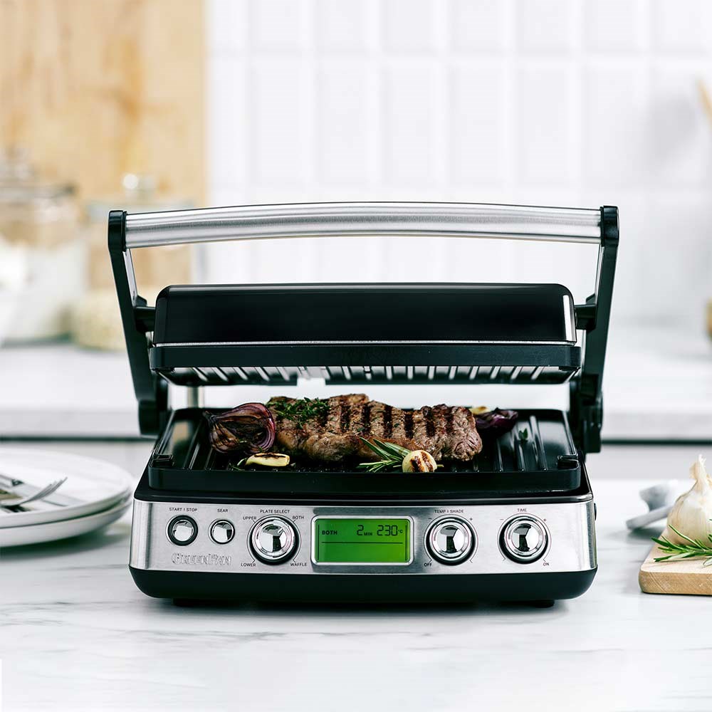 GreenPan Elite Izgara ve Tost Makinesi SiyahGreenPan