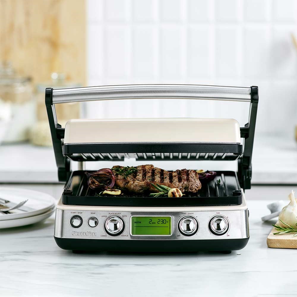 GreenPan Elite Izgara ve Tost Makinesi KremGreenPan