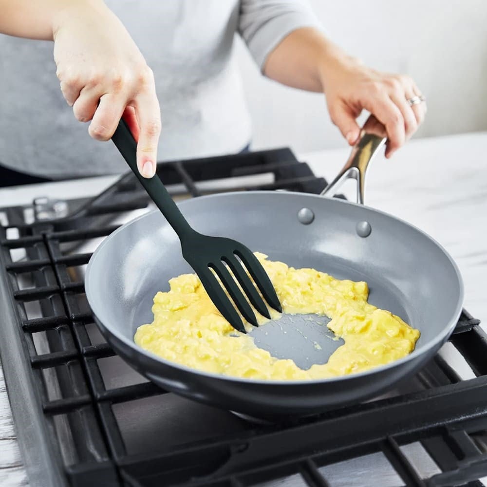 GreenPan Servis Çatalı SiyahGreenPan