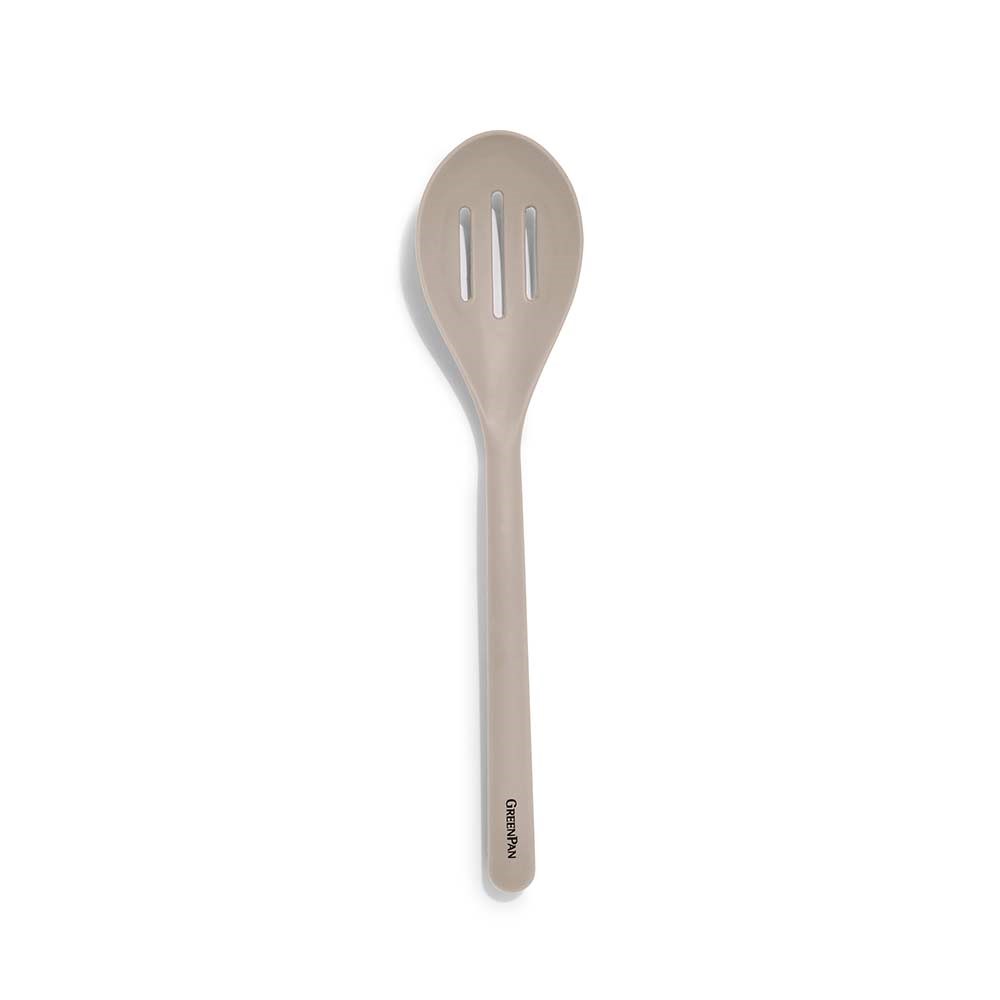 GreenPan Silikon Delikli Kaşık BejGreenPan