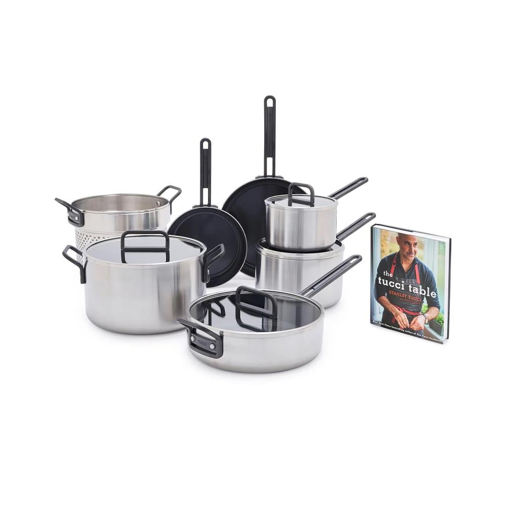 Greenpan Stanley Tucci™ Tencere Seti 11 Parça ÇelikGreenPan