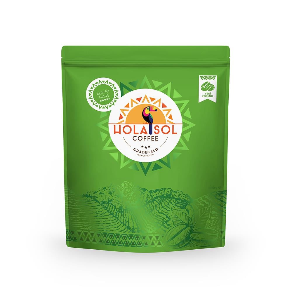 Hola Sol Adicto Çekirdek Filtre Kahve 1000 GrHola Sol