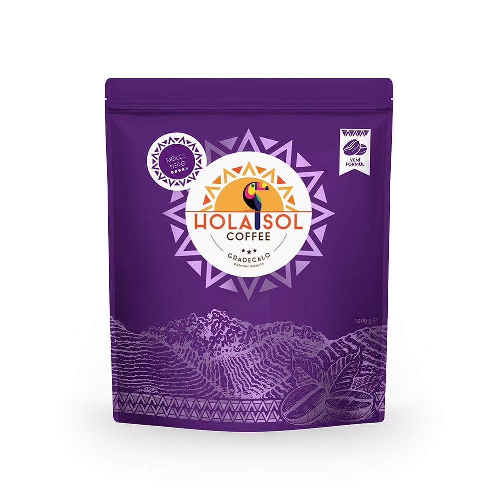 Hola Sol Dolce Nero Çekirdek Kahve 1000 GrHola Sol
