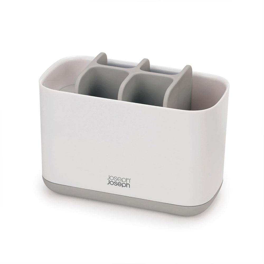 Joseph Joseph EasyStore™ Büyük Diş Fırçalık Beyaz/Açık GriJoseph Joseph