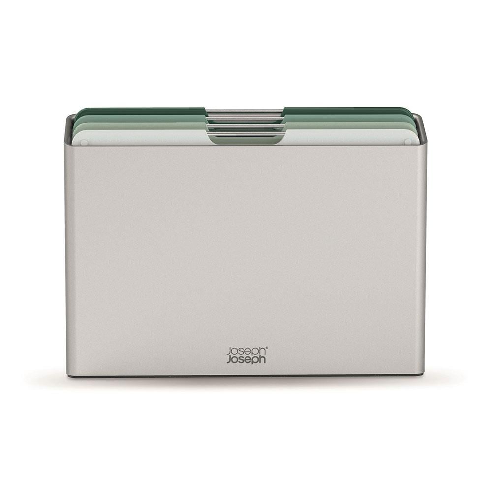 Joseph Joseph Folio™ Büyük Boy 4 Parça Standlı Kesme Tahtası YeşilJoseph Joseph