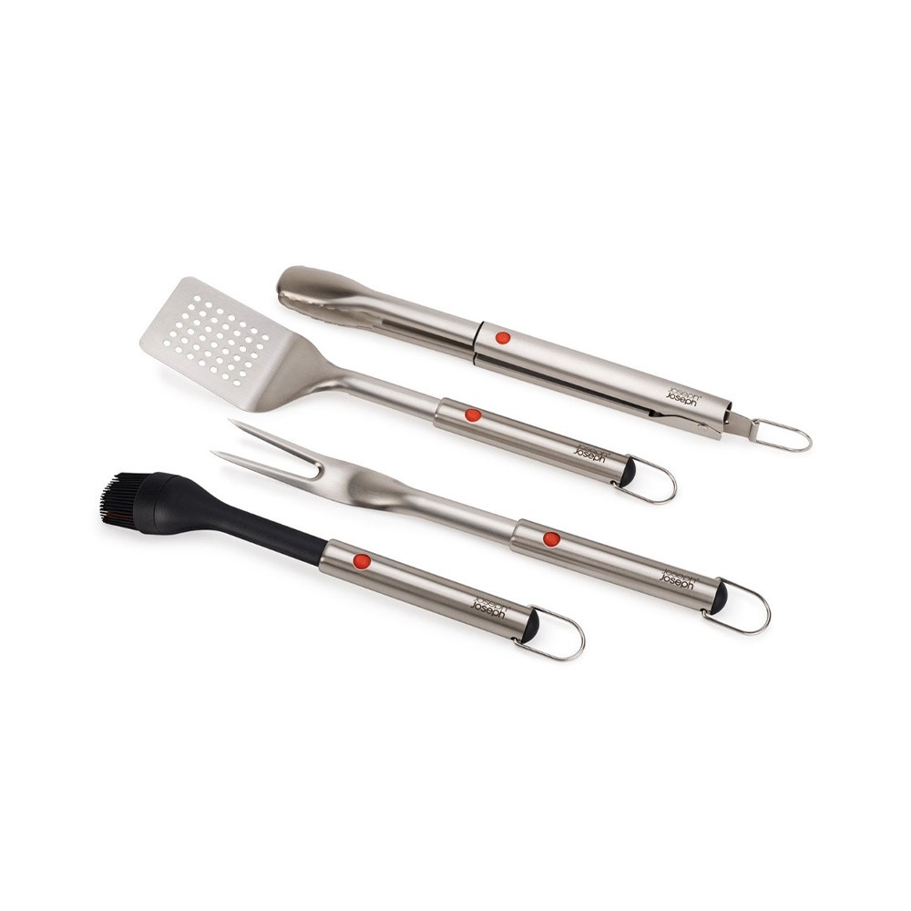 Joseph Joseph GrillOut™ 4'lü Barbekü Aksesuar Seti ve Taşıma ÇantasıJoseph Joseph