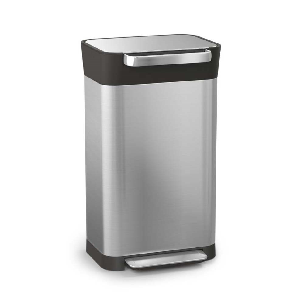 Joseph Joseph Titan Kompaktörlü Çöp Kutusu 30 Litre Paslanmaz ÇelikJoseph Joseph