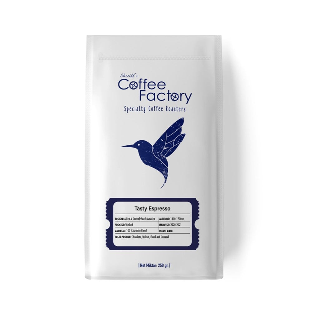 Kahve Fabrikası Tasty Espresso Blend Çekirdek Kahve 250 GrKahve Fabrikası