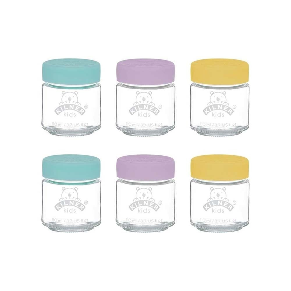 Kilner Bebek Yemek Kavanozu 6'lı Set 110 mlKilner