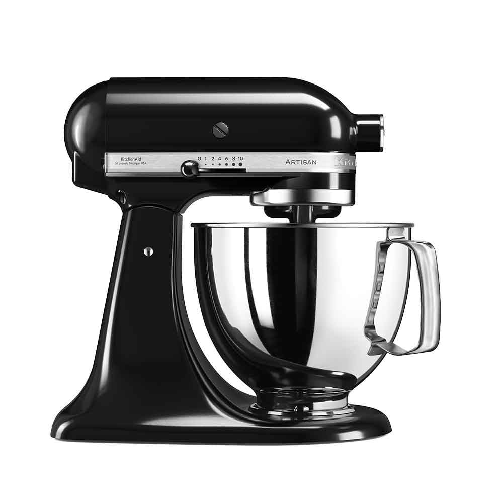 KitchenAid 5KSM125EOB Artisan 4,8 L Stand Mikser Onyx BlackKitchenAid