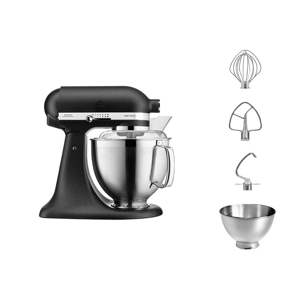 KitchenAid 5KSM185PSEBK Artisan 4,8 L Stand Mikser Cast Iron BlackKitchenAid