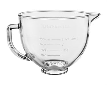 KitchenAid 5KSM5GB 4,8 L Stand Mikser İçin Cam KaseKitchenAid