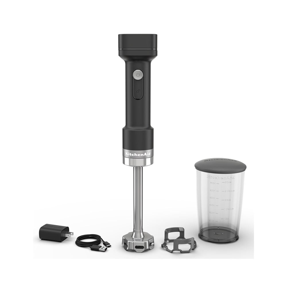 KitchenAid Go 5KHBRV05BM Aksesuarlı El Blenderı Bataryasız SiyahKitchenAid