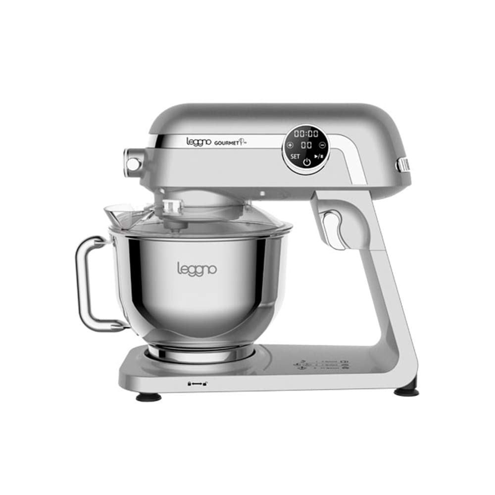 Leggno Gourmet Pro 5,5 L Stand Mikser Gümüş GriLeggno