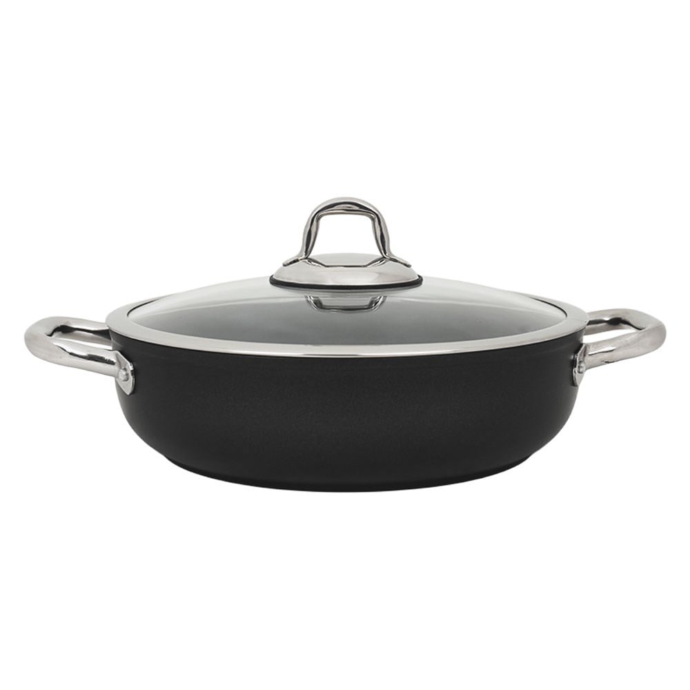Leggno Master Titanyum Pilav Tenceresi 28 cm SiyahLeggno