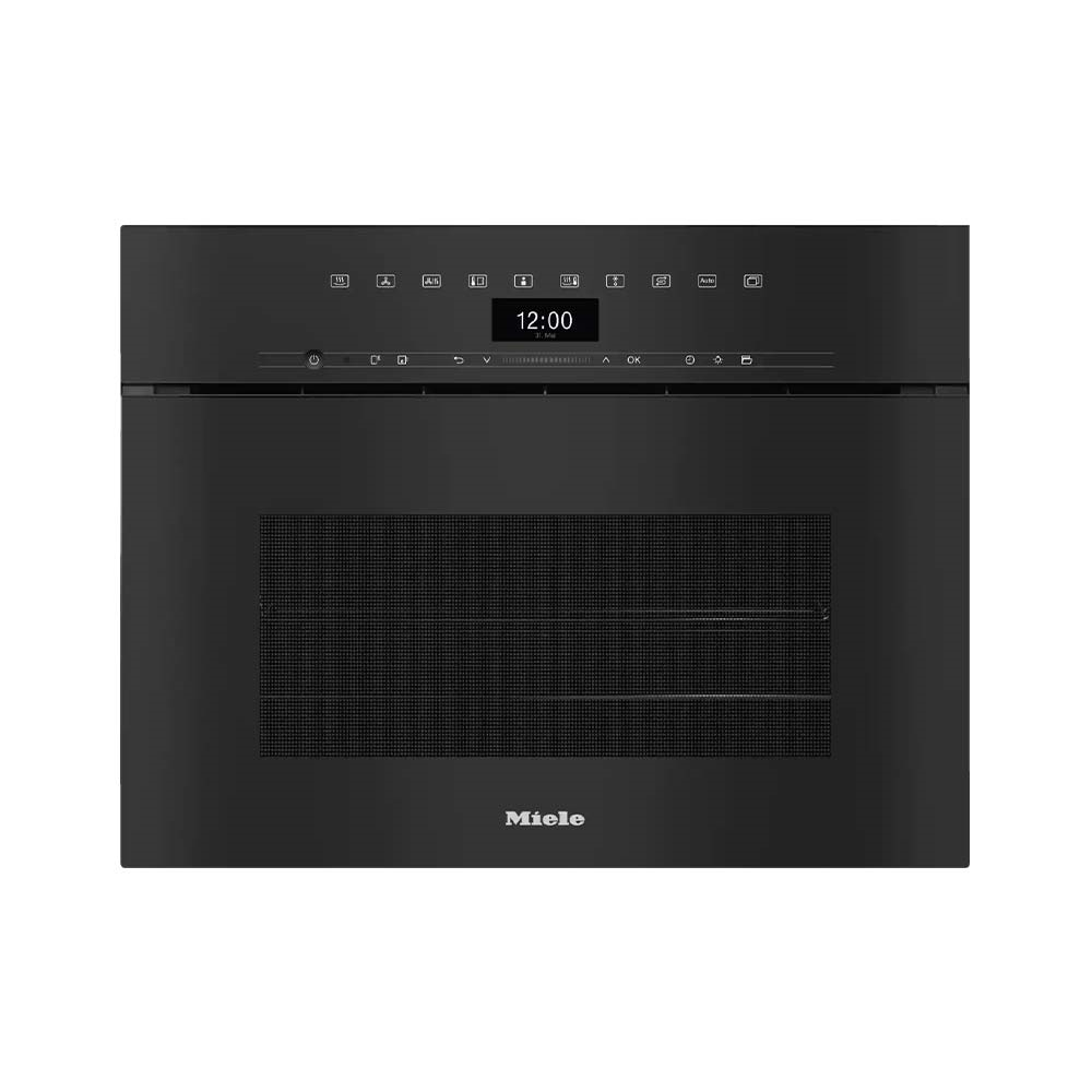 Miele DGC 7440 Pro ArtLine Kulpsuz Kompakt Kombi Buharlı Ankastre Fırın Obsidian SiyahıMiele