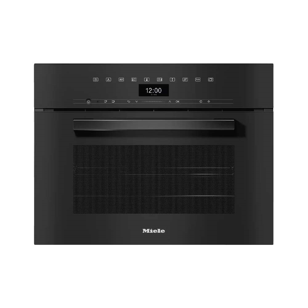 Miele DGC 7440 Pro VitroLine Kompakt Kombi Buharlı Ankastre Fırın Obsidian SiyahıMiele