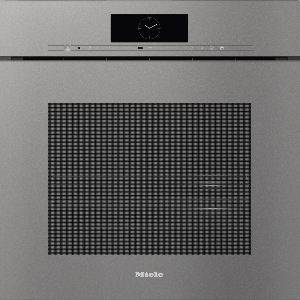 Miele DGC 7860 HCX Pro ArtLine Kulpsuz Kombi Buharlı Ankastre Fırın Gıda Termometreli GriMiele
