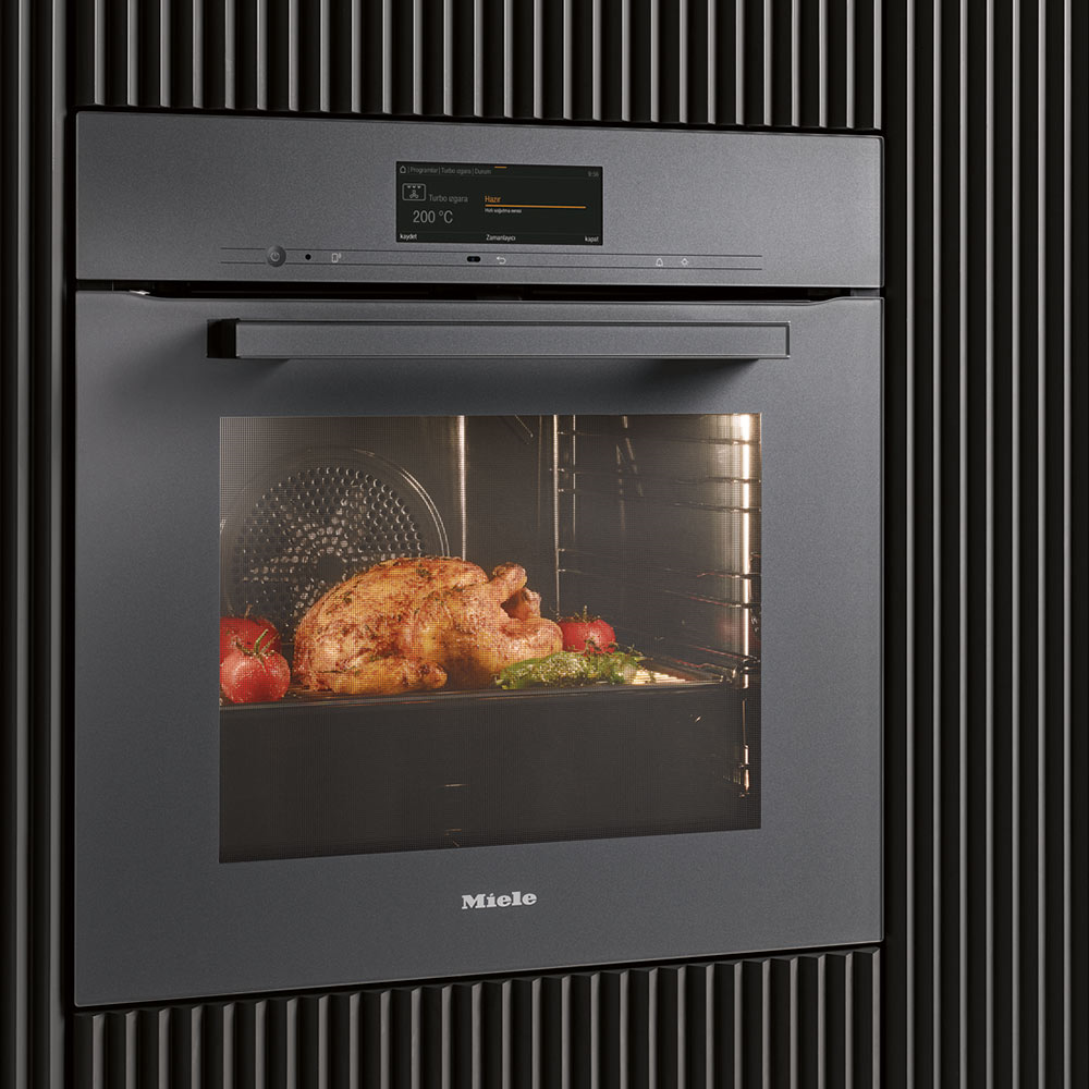 Miele H 7860 BP Ankastre Fırın A+ M Touch Çelik SaplıMiele
