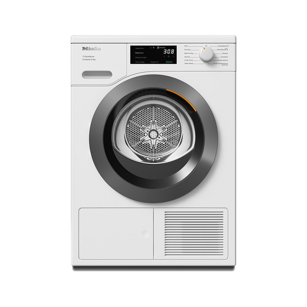 Miele TED645WP Kurutma Makinesi 9 kg A+++ DryCare 40, EcoSpeed Lotus BeyazıMiele