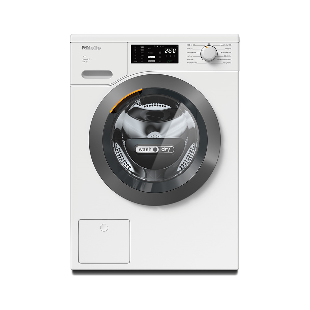 Miele WTD 160 Kurutmalı Çamaşır Makinesi 8/5 kg A Enerji Sınıfı Lotus BeyazıMiele
