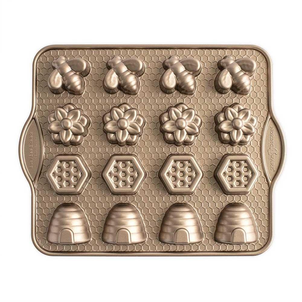 Nordic Ware Mini Meşgul Arılar Kek Kalıbı 16'lı 24 x 30 cmNordic Ware