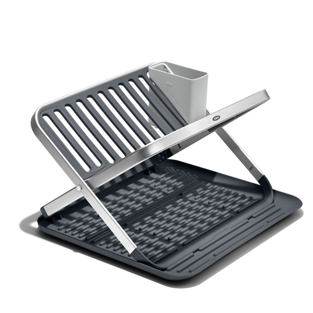 Oxo GG Katlanılabilir Bulaşıklık Siyah / Inox 37 x 42 cmOXO