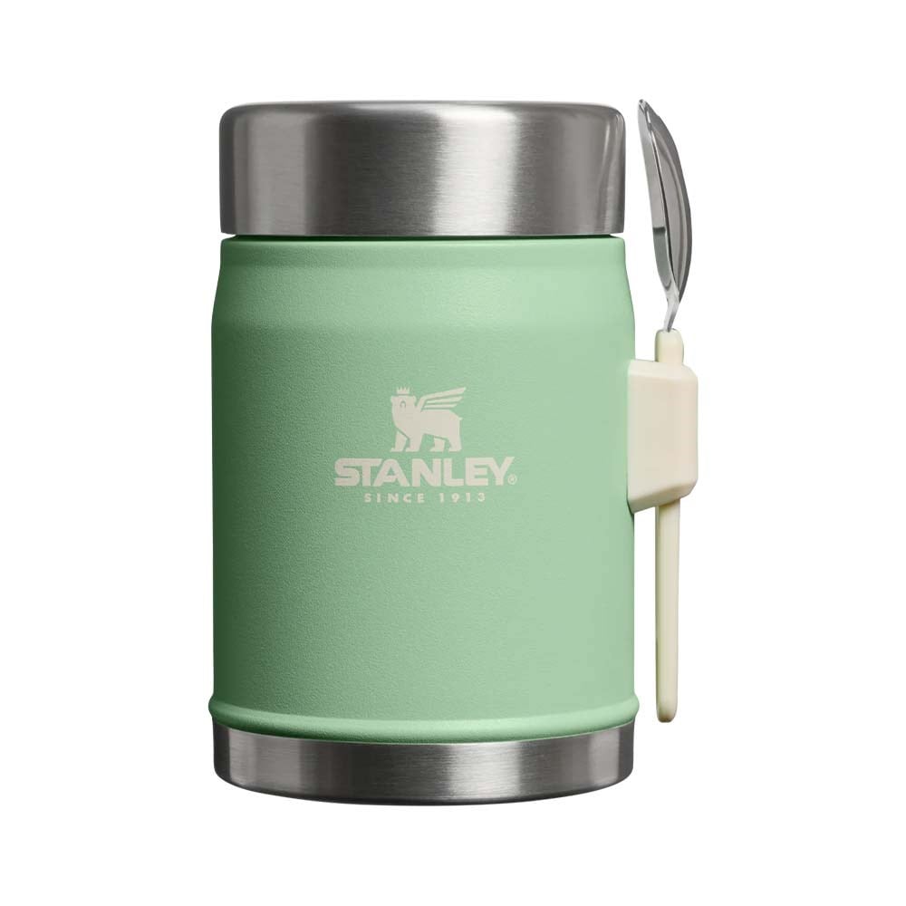 Stanley Classic Legandary Yemek Termosu Kaşıklı 0,4 L Pastel YeşilStanley