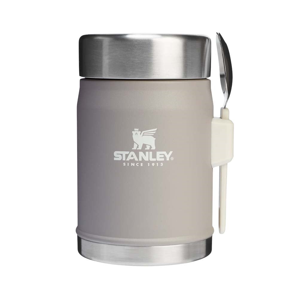 Stanley Classic Legandary Yemek Termosu Kaşıklı 0,4 L GriStanley