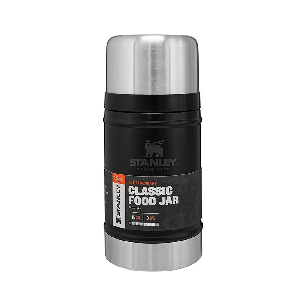 Stanley Classic Vakumlu Yemek Termosu 0,7 L SiyahStanley