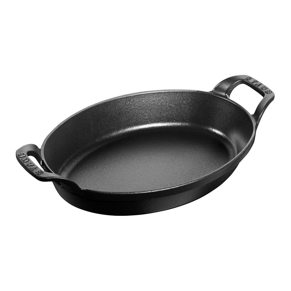 Staub 405093930 Döküm Sahan, Oval, Sıyah , 24 CmStaub