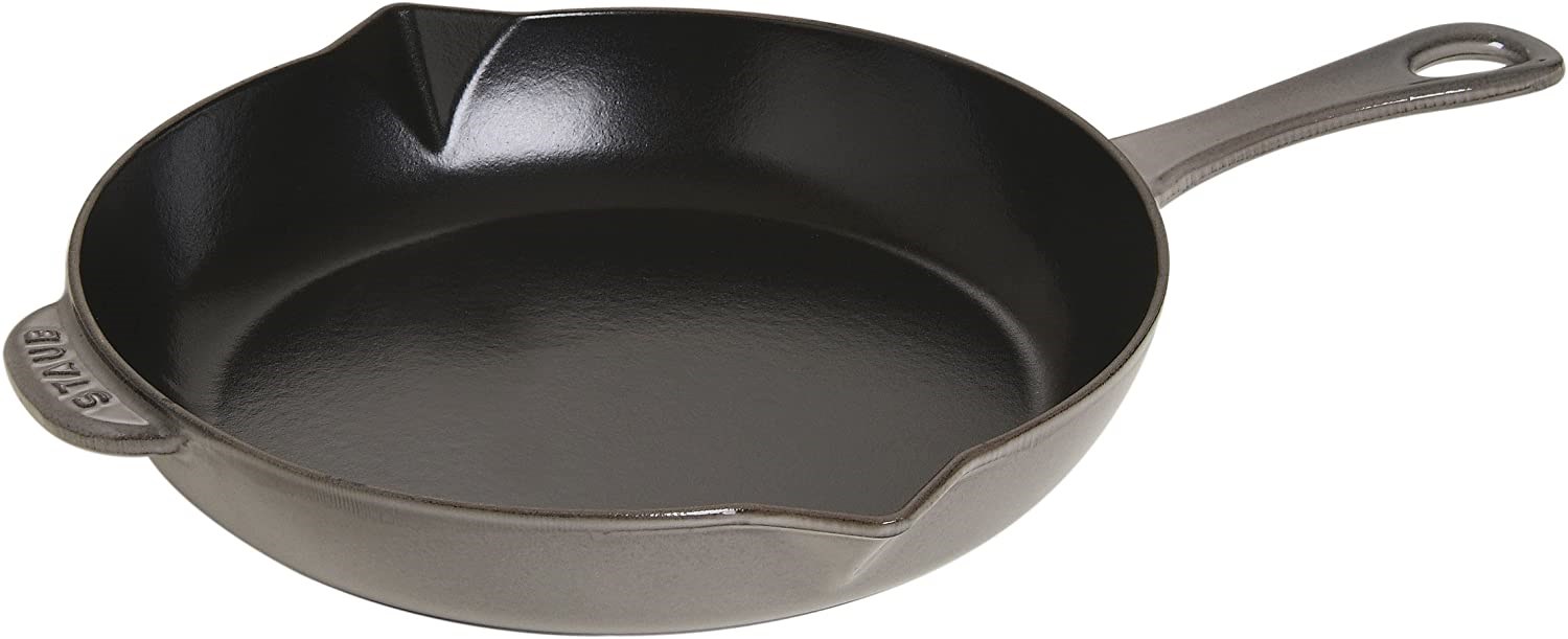 Staub B Döküm Tava Yuvarlak 26 cm Grafit GriStaub