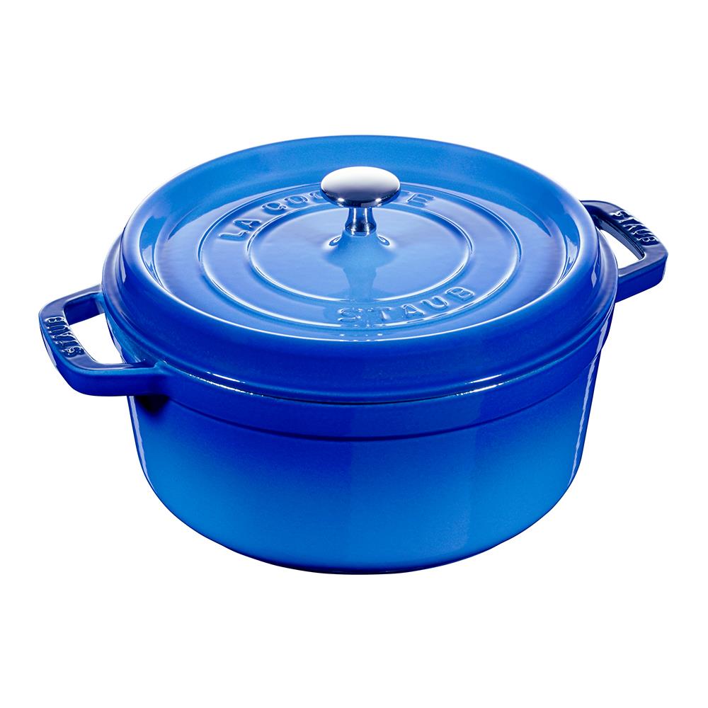 Staub B Döküm Tencere Yuvarlak 24 cm Kraliyet MavisiStaub