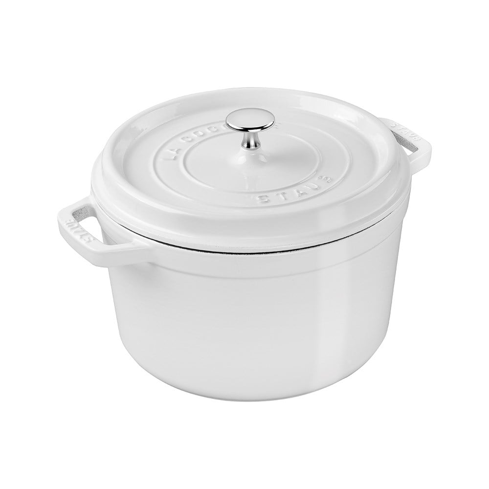 Staub B La Cocotte Döküm Tencere 24 cm Trüf BeyazıStaub