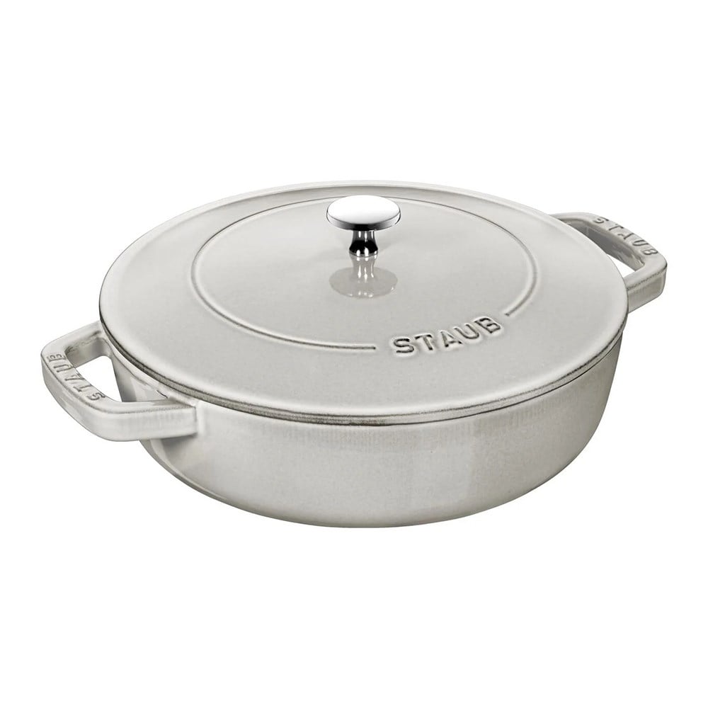 Staub Chistera Döküm Tencere 26 cm Trüf BeyazStaub