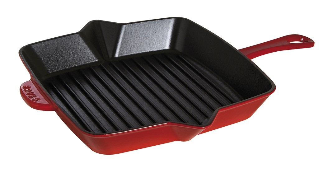 Staub Döküm Izgara Tava 26 x 26 cm KirazStaub