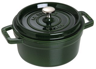 Staub Döküm Tencere Yuvarlak 22 cm Fesleğen YeşiliStaub